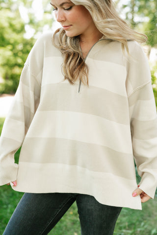 Easy to Love Striped Knit Top