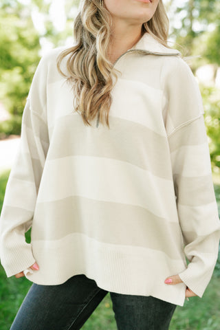 Easy to Love Striped Knit Top