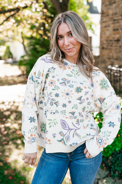 Bloomfield Floral Crewneck