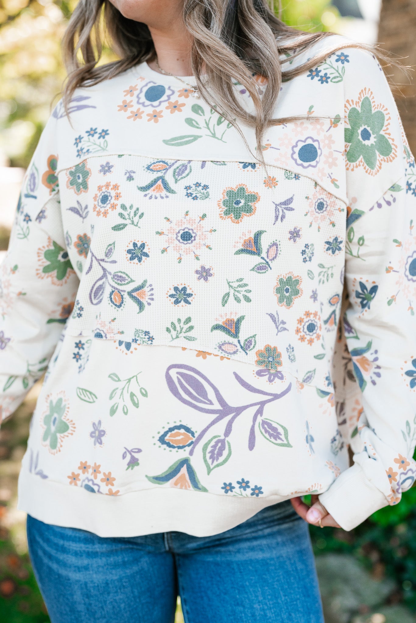 Bloomfield Floral Crewneck