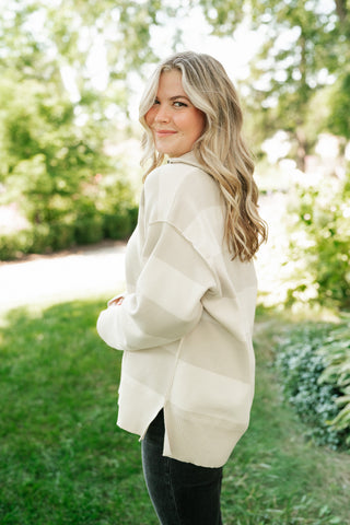 Easy to Love Striped Knit Top