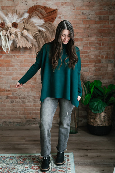 The Perfect Fit Mock Neck Sweater