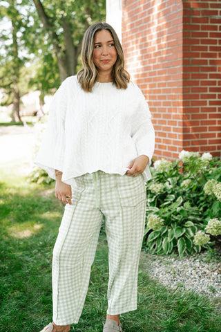 Day Trip Cable Knit Sweater