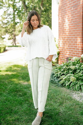 Day Trip Cable Knit Sweater