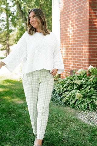 Day Trip Cable Knit Sweater