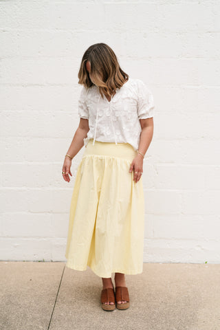 Flora May Embroidered Top