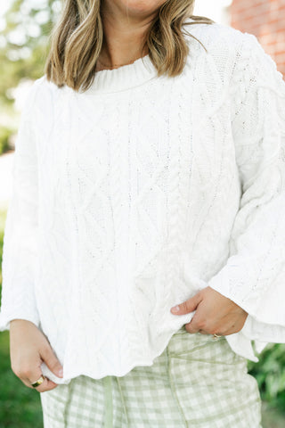 Day Trip Cable Knit Sweater