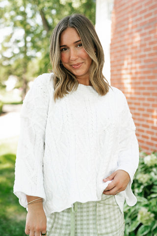 Day Trip Cable Knit Sweater