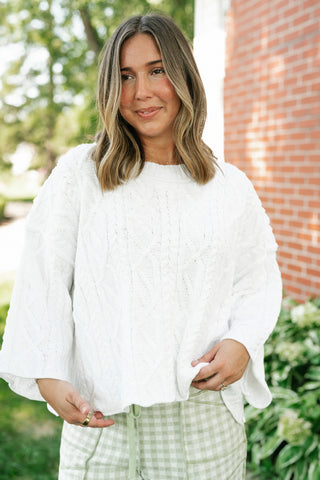 Day Trip Cable Knit Sweater