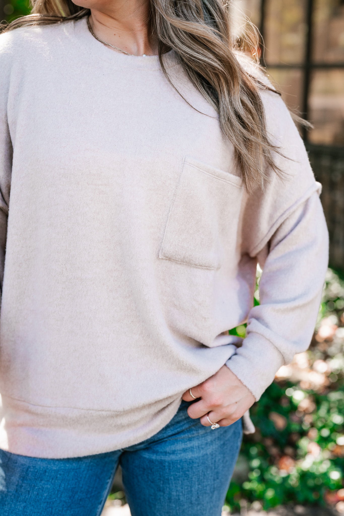 Sunday Drop Shoulder Oversized Sweater