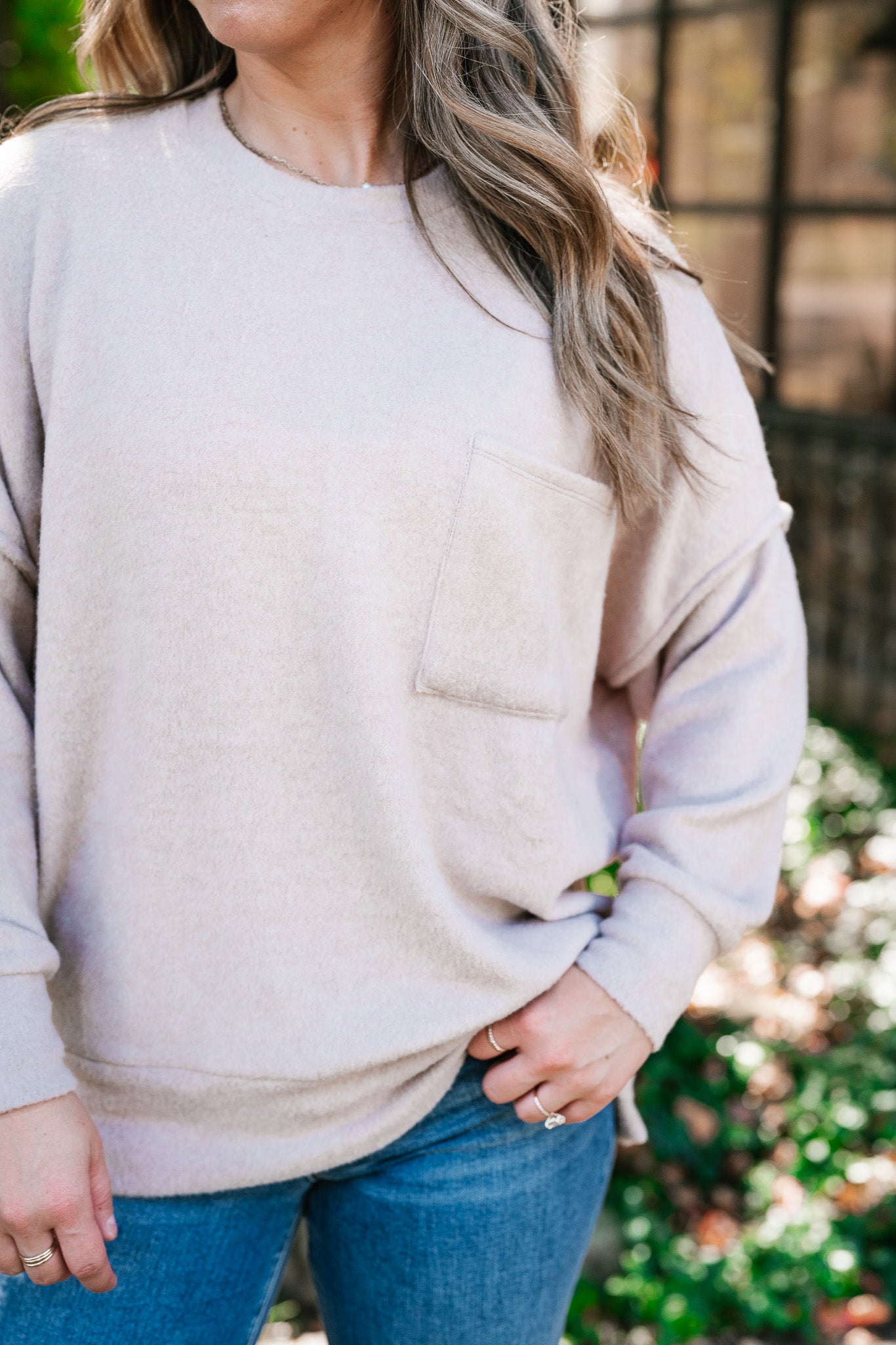 Sunday Drop Shoulder Oversized Sweater