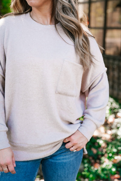 Sunday Drop Shoulder Oversized Sweater