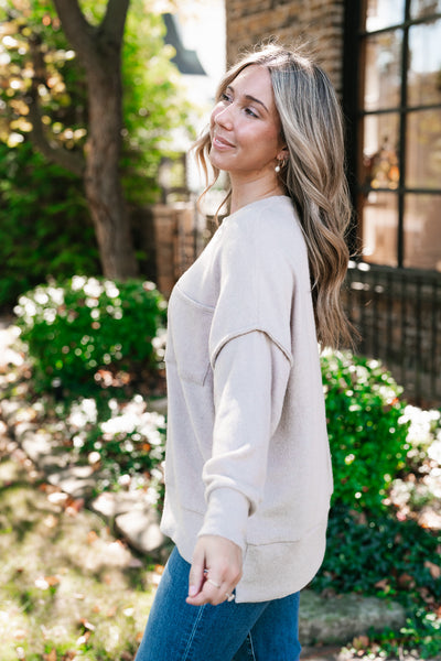 Sunday Drop Shoulder Oversized Sweater