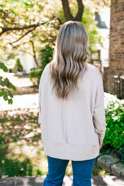 Sunday Drop Shoulder Oversized Sweater