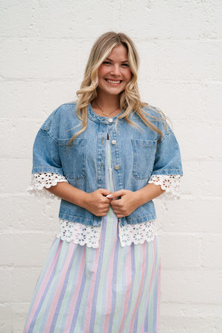Main Character Denim Jacket