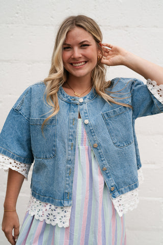 Main Character Denim Jacket