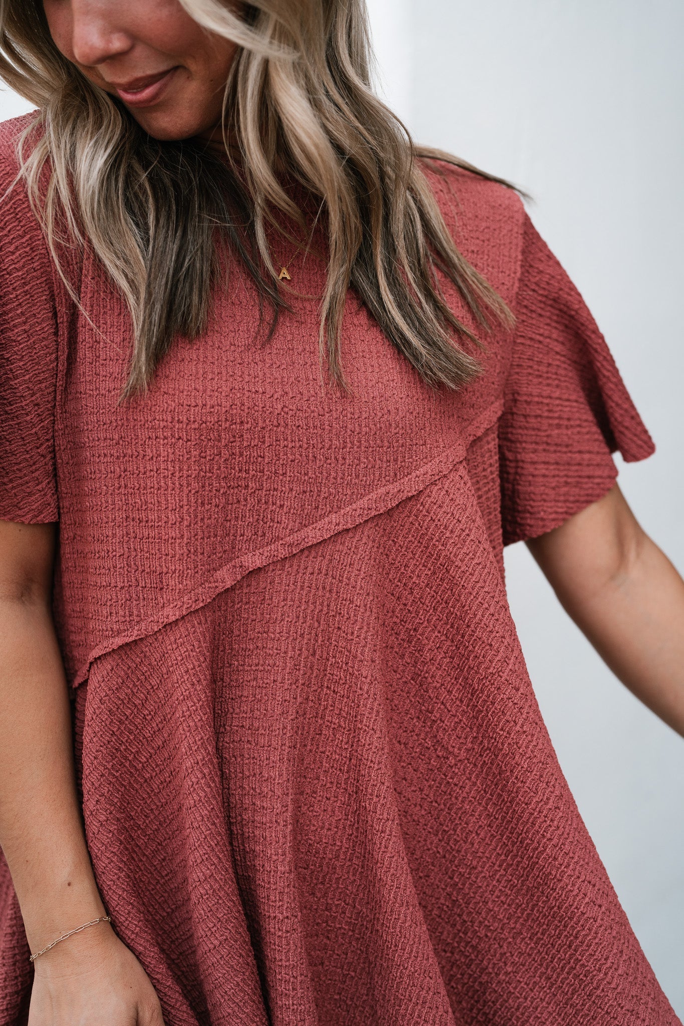 Diane Asymmetrical Peplum Top
