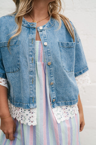 Main Character Denim Jacket