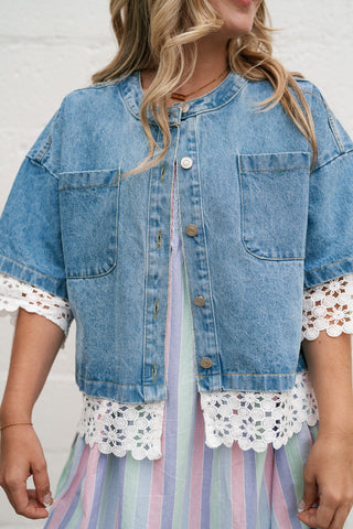 Main Character Denim Jacket