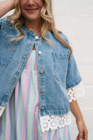 Main Character Denim Jacket