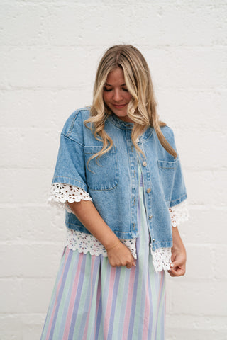 Main Character Denim Jacket