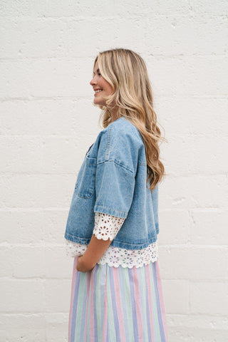 Main Character Denim Jacket