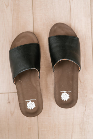 Kalo Black Slide Sandal
