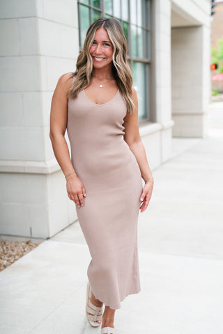 Viola Ribbed Maxi Dress