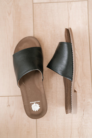 Kalo Black Slide Sandal