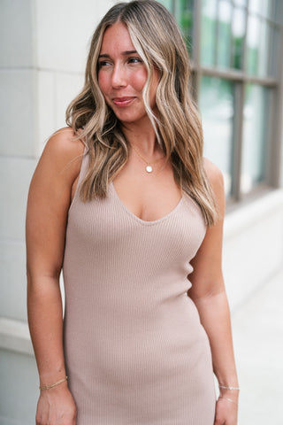 Viola Ribbed Maxi Dress