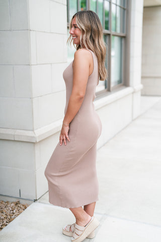 Viola Ribbed Maxi Dress