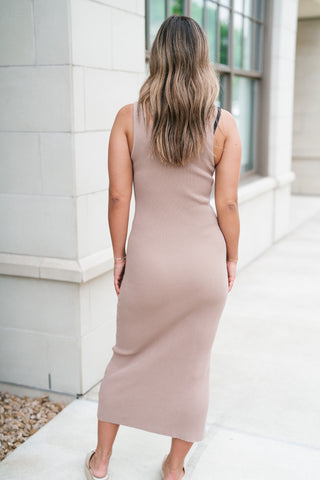 Viola Ribbed Maxi Dress