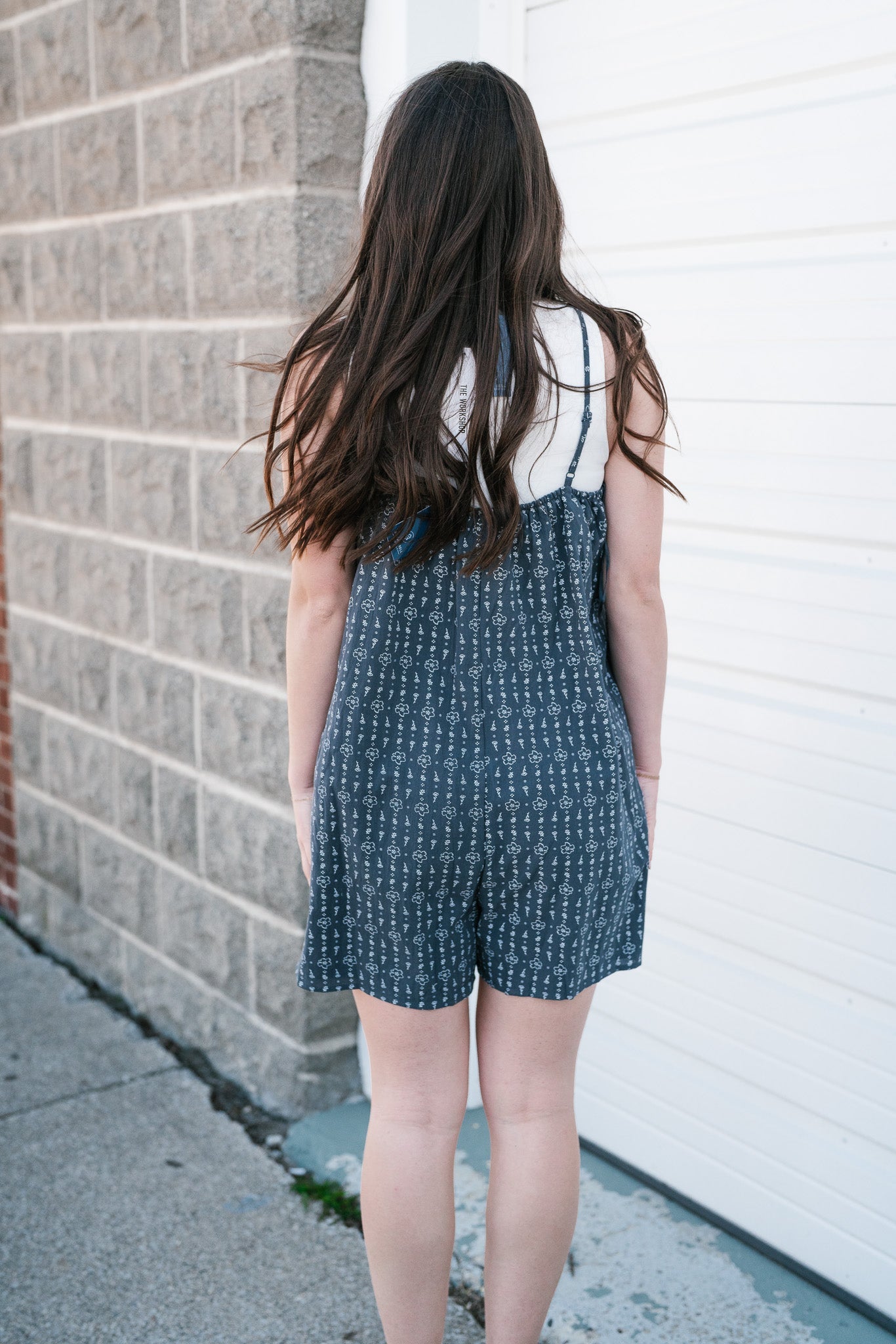 Whimsy Dainty Floral Romper