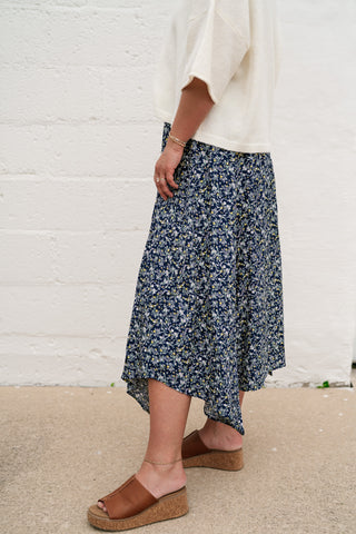 Serenity Floral Midi Skirt