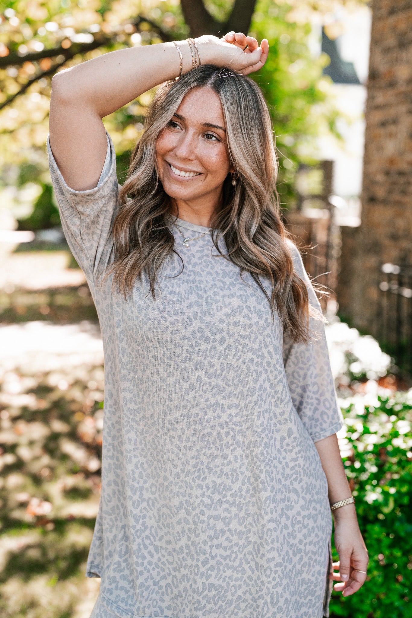 Wild Comfort Leopard Print Set - Top