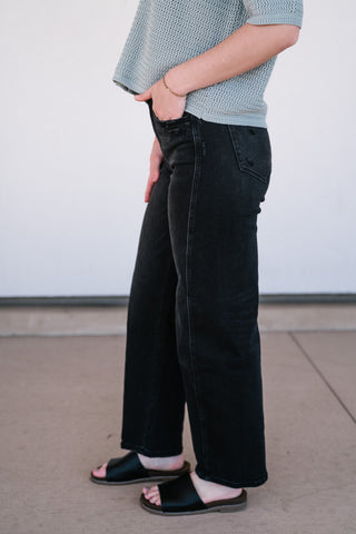 Vervet Oaklee High Rise Barrel Jean