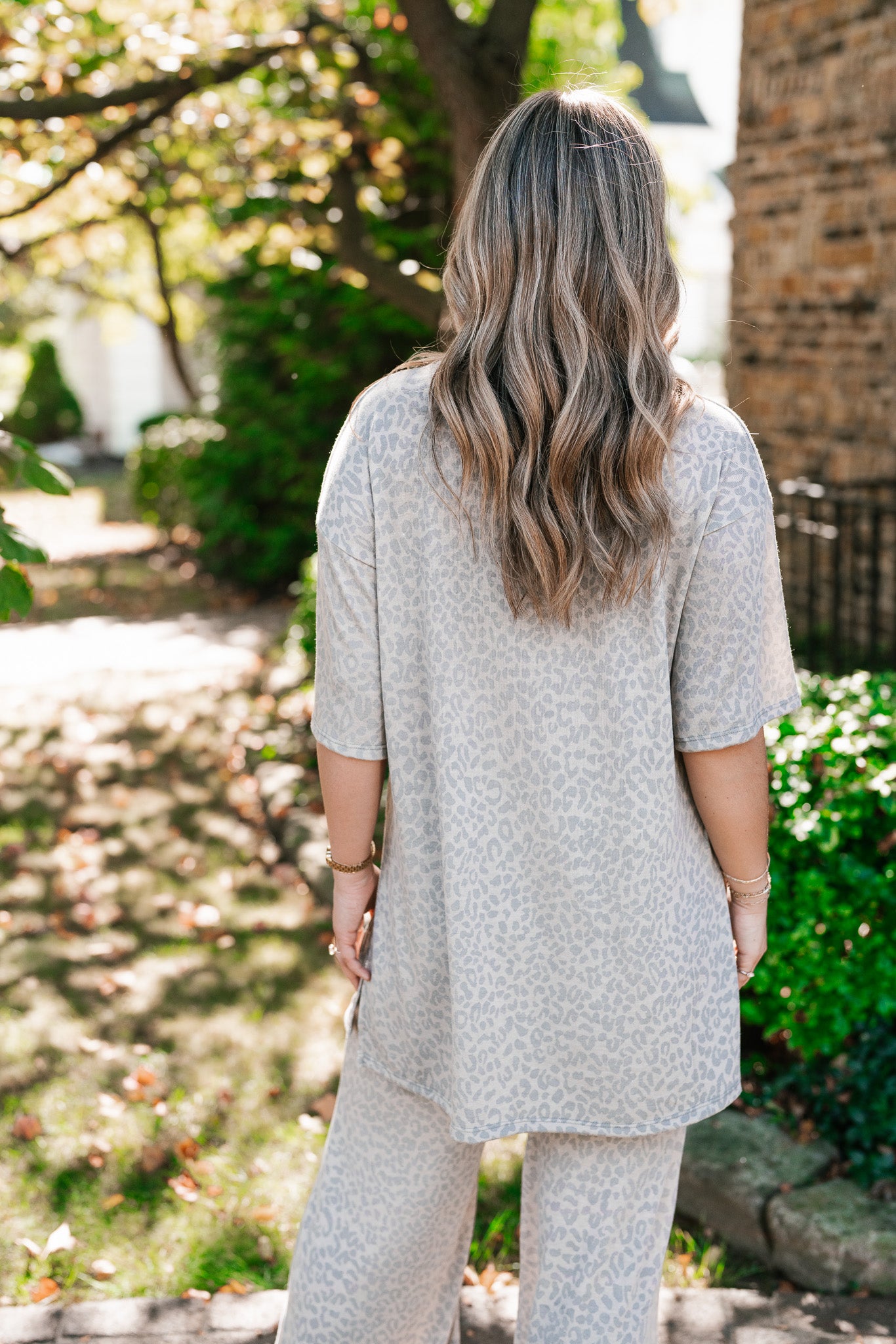 Wild Comfort Leopard Print Set - Top