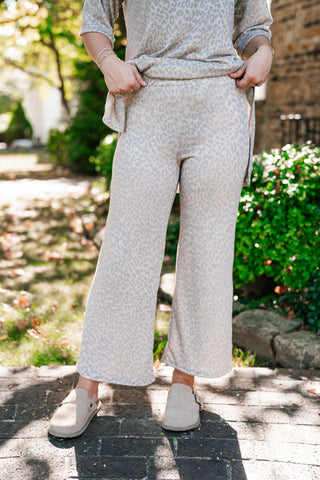 Wild Comfort Leopard Print Set - Bottom