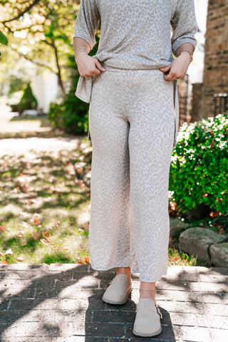 Wild Comfort Leopard Print Set - Bottom