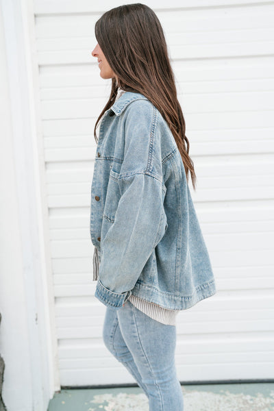 Luke Oversized Denim Jacket