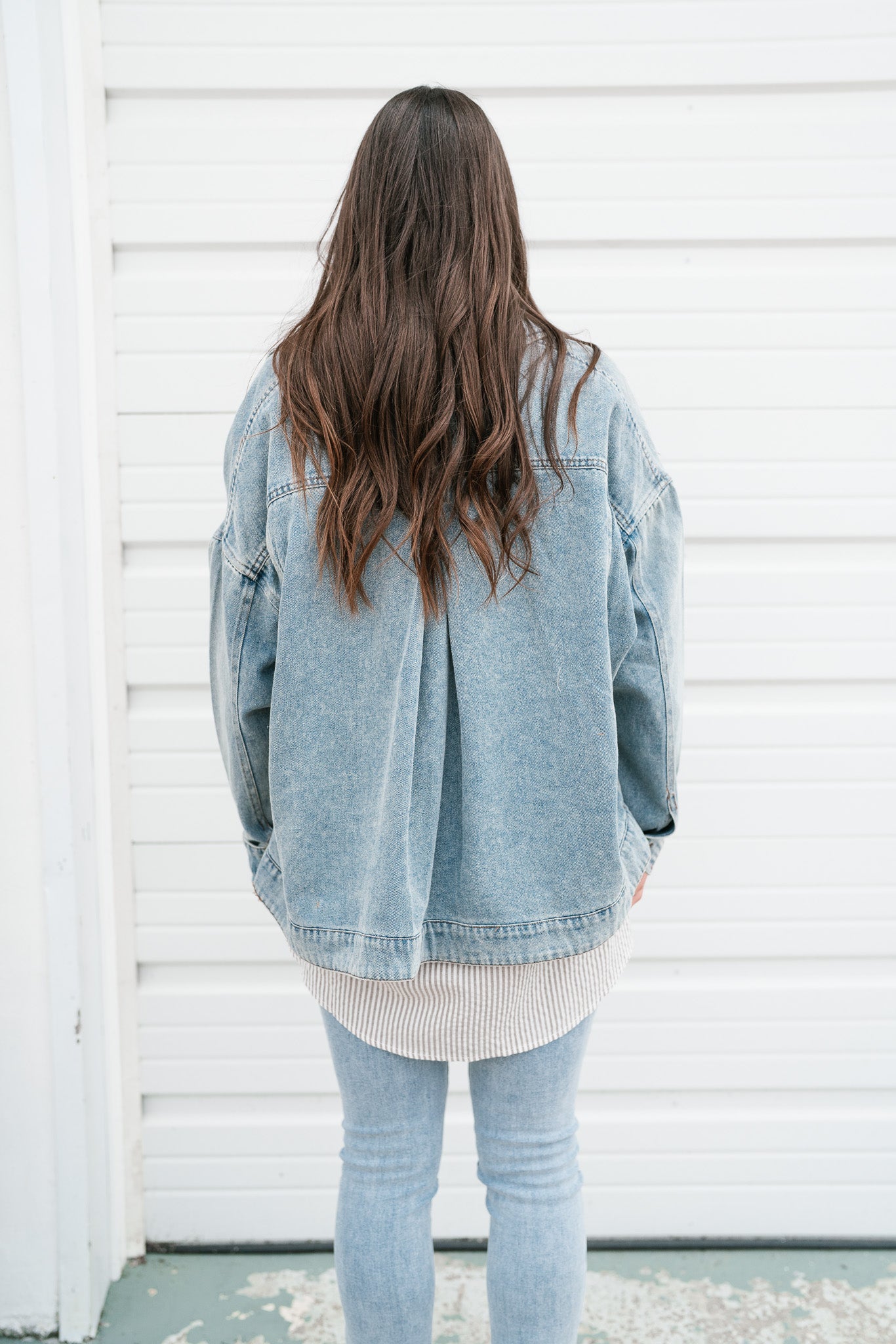 Luke Oversized Denim Jacket
