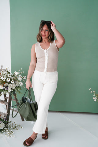 Current Classic Button Front Tank