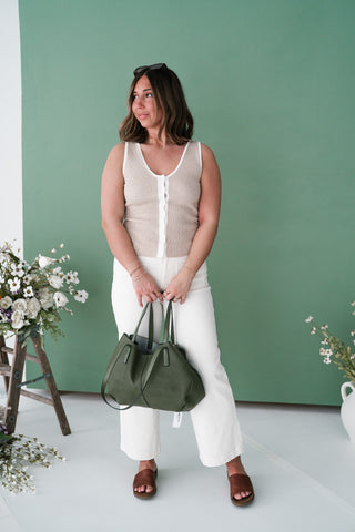 Current Classic Button Front Tank