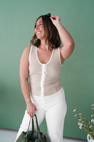 Current Classic Button Front Tank
