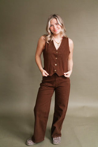 West End Button Vest