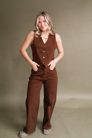 West End Button Vest