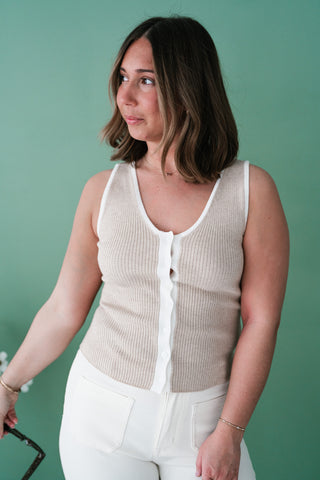 Current Classic Button Front Tank