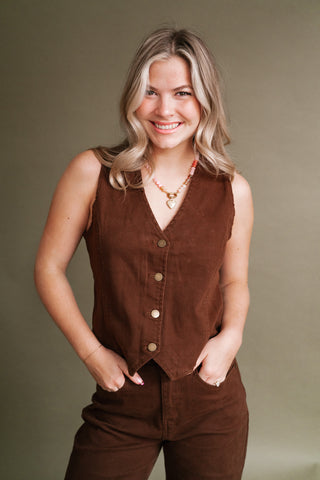 West End Button Vest