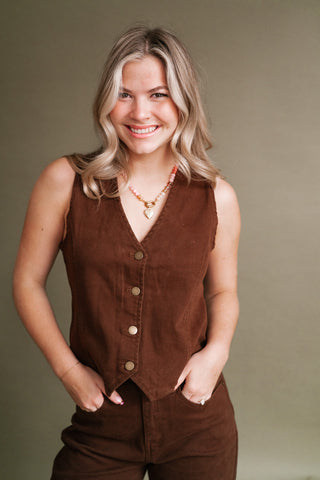 West End Button Vest