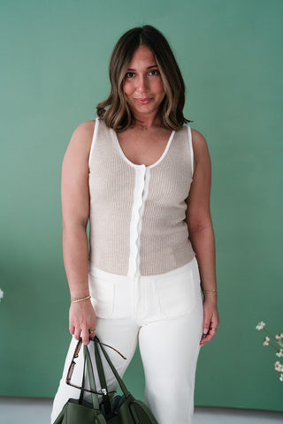 Current Classic Button Front Tank
